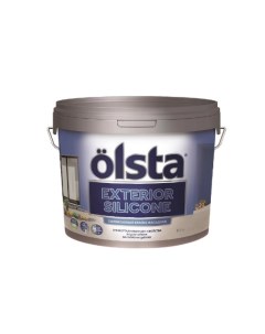 Краска Exterior Silicone фасадная База С 9 л Olsta