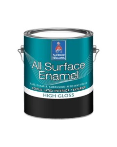 Эмаль All Surface Enamel Latex High Gloss Ultra 1 л Sherwin-williams