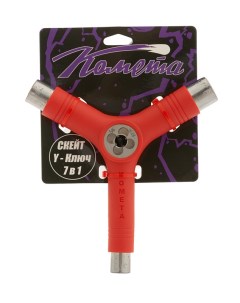 Ключ для скейтборда Y образный красный Nobrand