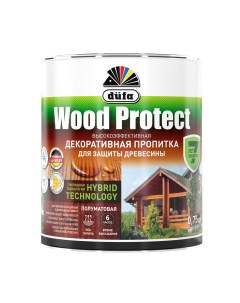 Пропитка для древесины Wood Protect палисандр 750 мл Dufa