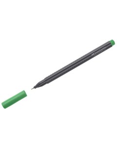Ручка капиллярная Grip Finepen 290095 зеленая 0 4 мм 10 штук Faber-castell