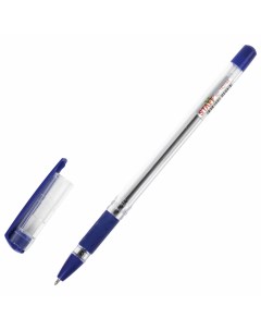 Набор из 36 шт Ручка шариковая масляная с грипом Basic OBP 11 синяя узел 1 мм Staff