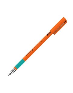 Ручка шариковая Neon Slim Soft Grip 0 5мм синий цвет масляная основа 24шт Lorex
