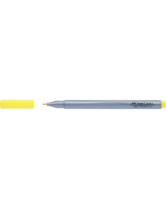 Faber Castell Капиллярная ручка GRIP 0 4 мм цвет жёлтый Faber-castell