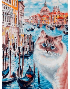 Картина по номерам на холсте Мечты о Венеции 969 AS 30х40 см Белоснежка