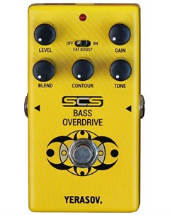 SCS OD 10B Bass Overdrive Педаль эффектов для бас гитар Yerasov