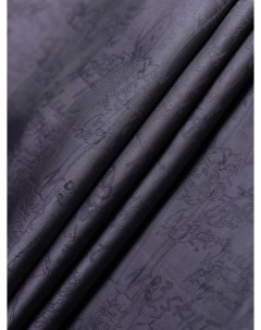Подкладочная ткань SW007 G14 Поливискоза жаккард синяя 1 метр Mdc fabrics