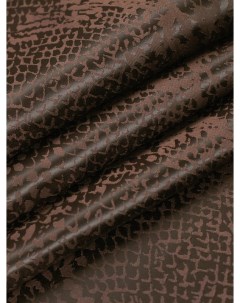 Подкладочная ткань S451 4 Поливискоза жаккард коричневая 1 метр Mdc fabrics