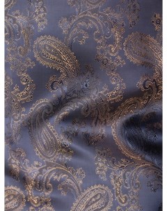 Подкладочная ткань S528 638 Поливискоза жаккард синяя 1 метр Mdc fabrics