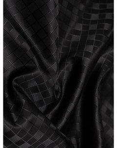 Подкладочная ткань жаккард принт P084 bk 100 полиэстер черная 1 метр Mdc fabrics