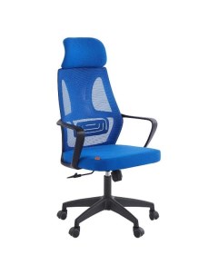 Кресло компьютерное игровое Chairman CH636 синий черный CH636 синий черный