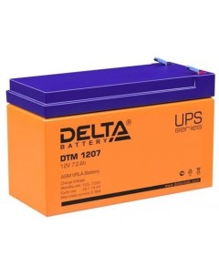 Аккумуляторная батарея для ИБП DTM 1207 12В 7 2Ач Дельта