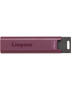 Флешка USB DataTraveler Max 256ГБ USB3 2 черный и бордовый Kingston