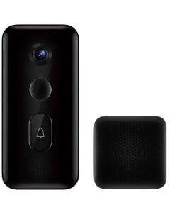 Видеозвонок Smart Doorbell 3 черный Xiaomi