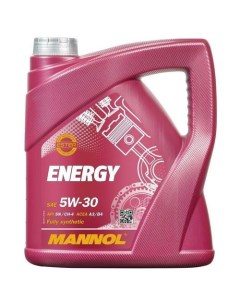 Моторное масло ENERGY 5W 30 4л синтетическое Mannol
