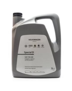 Моторное масло Special D 5W 40 5л синтетическое Vag