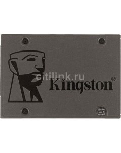 SSD накопитель A400 SA400S37 120G 120ГБ 2 5 SATA III SATA Kingston