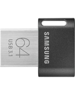Флешка USB Fit Plus MUF 64AB APC 64ГБ USB3 1 черный Samsung