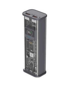 Внешний аккумулятор Power Bank NRG Chrystal 20000мAч серый Deppa