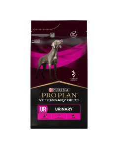 Pro Plan Veterinary Diets UR Urinary корм для собак при МКБ Диетический 3 кг Purina pro plan veterinary diets