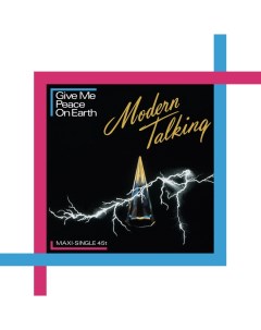 Поп Modern Talking Give Me Peace On Earth 12 Clear Vinyl LP Music on vinyl