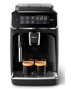 Кофемашина зерновой черный серебристый 1 5 кВт EP3221 40 Philips