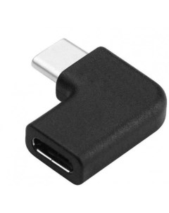 Переходник адаптер USB Type C USB Type C угловой черный KS 395 Ks-is