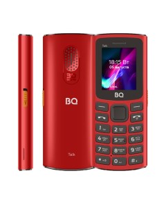 Мобильный телефон 1862 Talk 1 77 160x128 TFT 64Mb RAM 64Mb BT 2 Sim 600 мА ч micro USB красный Bq