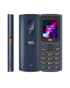Мобильный телефон 1862 Talk 1 77 160x128 TFT 64Mb RAM 64Mb BT 2 Sim 600 мА ч micro USB синий Bq