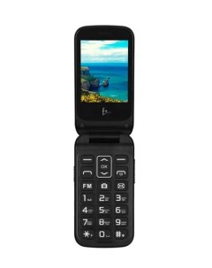 Мобильный телефон Flip 280 2 8 320x240 TFT BT 1xCam 2 Sim 1000 мА ч micro USB черный Flip 280 Black Fly