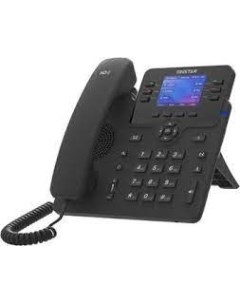 VoIP телефон C60UP 2 линии 2 SIP аккаунта цветной дисплей PoE черный C60UP Dinstar