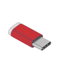 Переходник USB Type C Micro USB 480 Мбит с красный GCR UC3U2MF Red Greenconnect