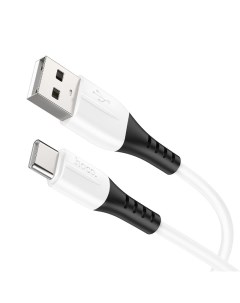 Кабель USB USB Type C быстрая зарядка 3A 1 м белый X82 HC 68582 Hoco