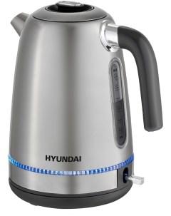 Чайник HYK S5806 1 7л 2200Вт нержавеющая сталь серебристый матовый 1717752 Hyundai