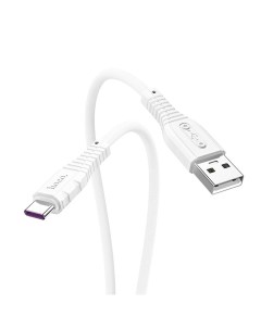 Кабель USB Type C USB 5A 1м белый X67 55889 Hoco