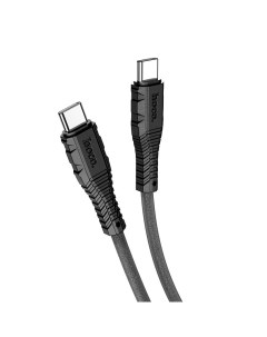 Кабель USB Type C USB Type C 3A 1 м черный X67 Nano 60W HC 55902 Hoco
