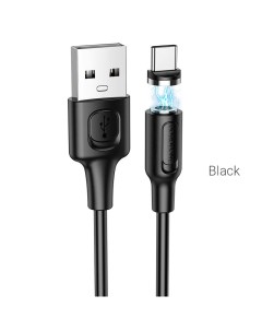 Кабель USB Type C USB 3A 1м черный BX41 6931474738462 Borofone