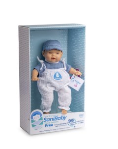 Кукла Sani Baby с антивирусным эффектом 28см Berjuan