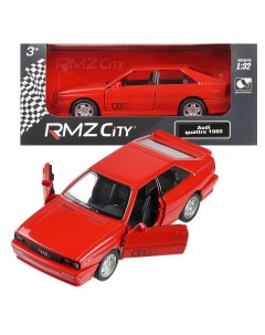 Машинка металлическая RMZ City 1 32 Audi Quattro Coupe 1980 1991 красный 554066R Uni fortune