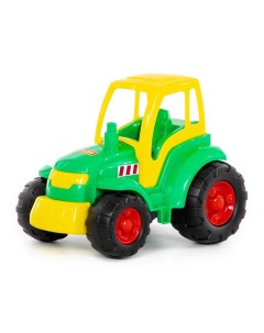 Машинка Трактор Чемпион в сеточке зеленый 36х22 5х26 см П 6683 зеленый Полесье