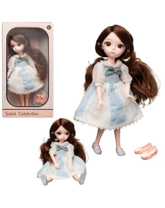 Кукла Junfa в бело голубом платье 25 см WJ 37766 Junfa toys