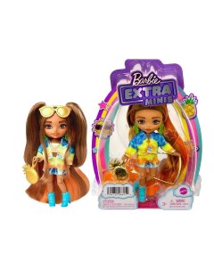 Кукла Барби HHF81 Extra Minis 5 Tie Dye Denim одежда сумка Barbie