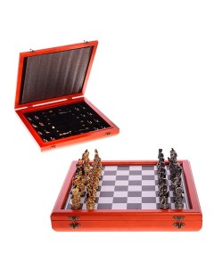 Шахматы деревянные Русские и французы 71494 40x40 см Remecoclub
