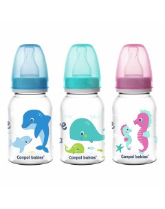 Бутылочка Love Sea с узким горлышком с 3 месяцев 120 мл Canpol babies