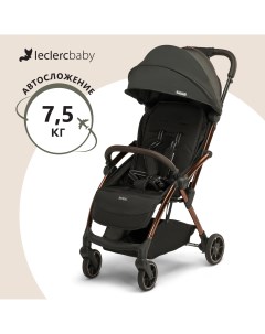 Прогулочная коляска baby Influencer Black Brown Leclerc