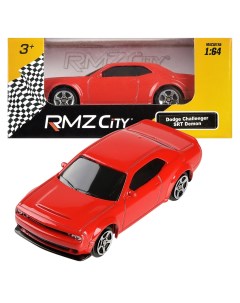 Машинка металлическая RMZ City 1 64 Dodge Challenger SRT Demon 2018 красный Uni fortune