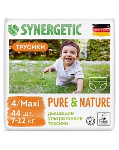 Подгузники трусики SYNE0112 1430 Pure Nature 7 12 кг 44 шт Synergetic