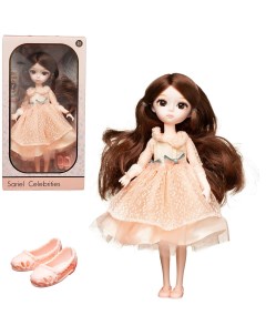 Кукла Junfa в персиковом платье 25 см WJ 37763 Junfa toys