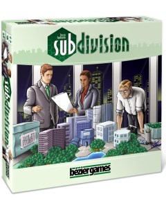 Настольная игра Subdivision BEZSUDV на английском языке Bezier games