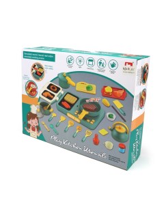 Игровой набор игрушечная посуда с плитой Nd play